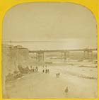 Cliffs and Jetty  [Stereoview 1860s]